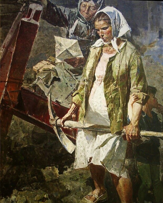 Сафронов В.А., «Солдатское письмо», 1970
