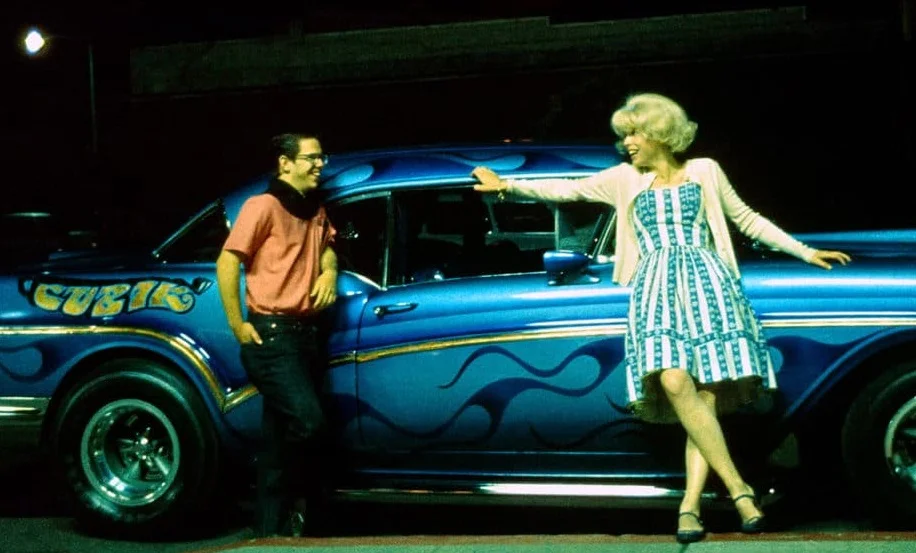 кадр из фильма "Американские граффити"