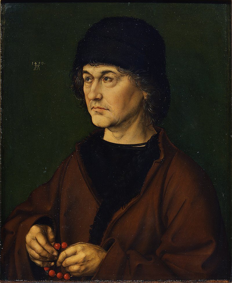 Портрет Альбрехта Дюрера-старшего, 1490