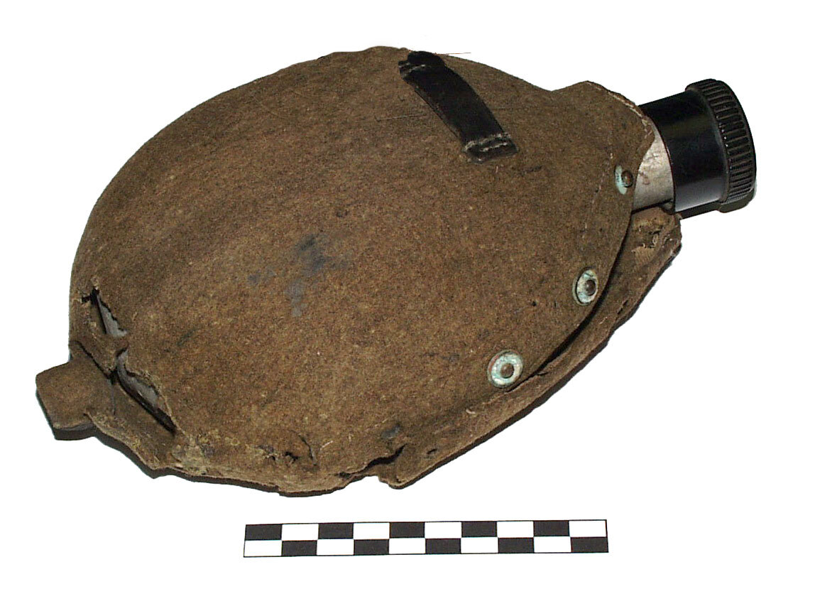 Фляга солдатская алюминиевая немецкая, 1936-1945 гг.