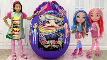 София и Гигантское яйцо Новые Куклы Пупси или Giant Egg with Poopsie Rainbow Surprise Dolls