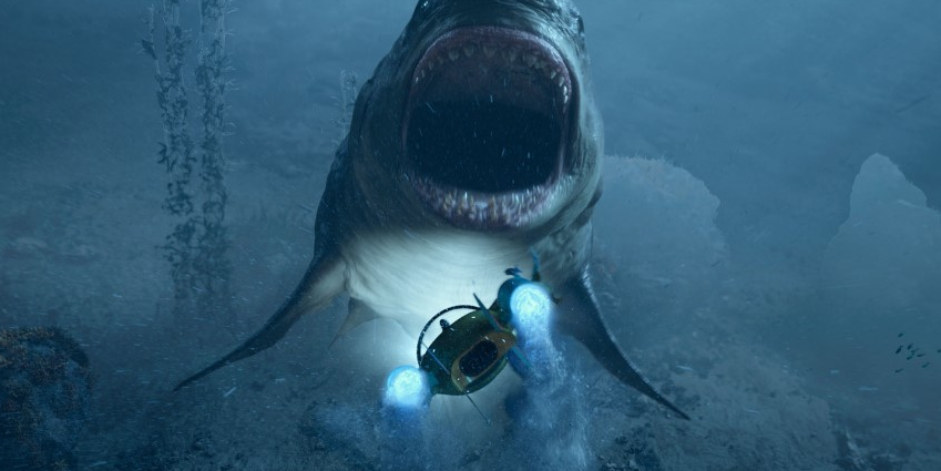 Кадр из фильма "Мег: Монстр глубины"