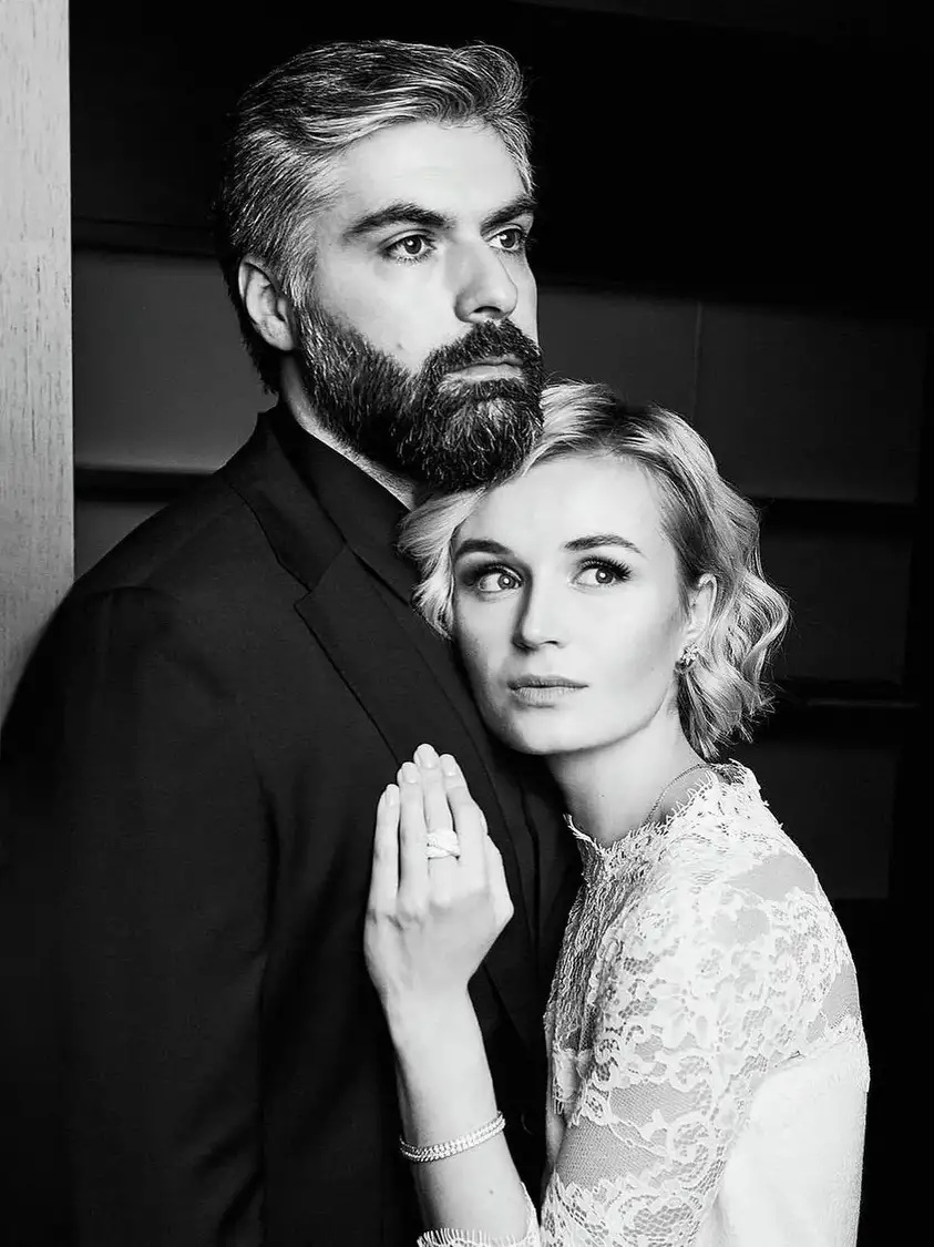 Дмитрий Исхаков с бывшей супругой Полиной Гагариной