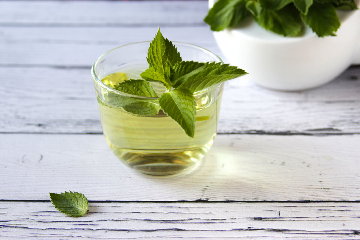 Mint tea