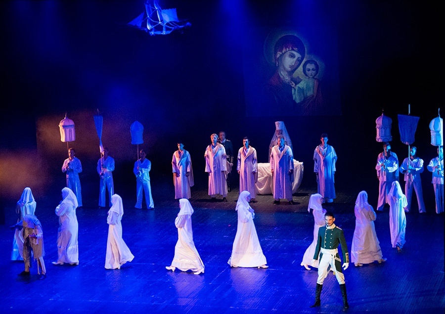 Рок-опера-балет «Юнона и Авось». Фото со спектакля 