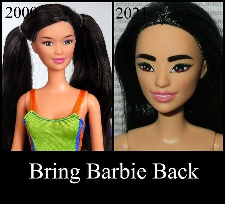 фото из Instagram, аккаунт bring_barbie_back