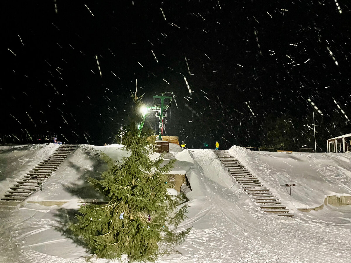 Подъёмник сноупарка Афанасий 