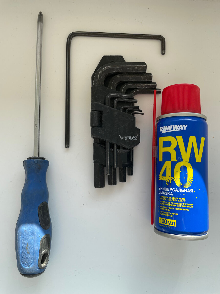 Набор инструмента для регулировки окна