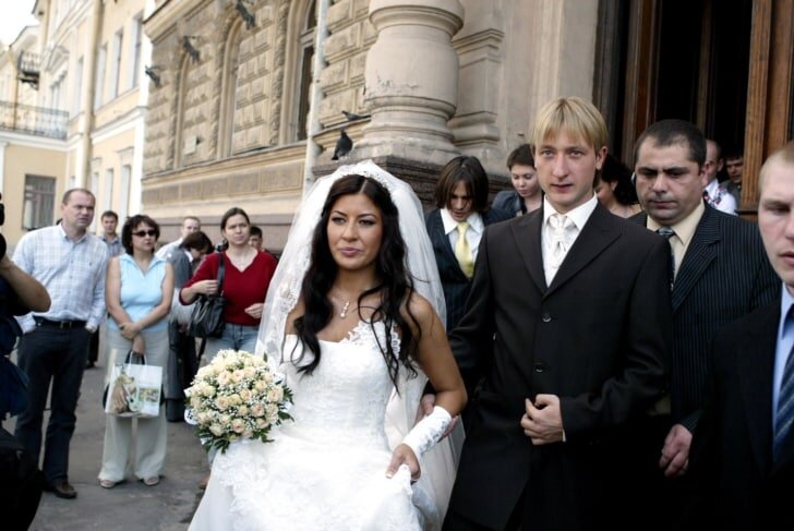 Евгений Плющенко и Мария Ермак на свадьбе. Фото: Global Look Press