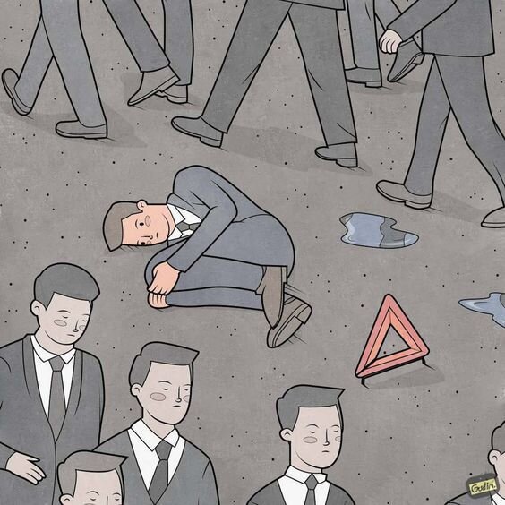 Тревожнику часто кажется, что его никто не понимает, и он начинает скрывать тяжесть своего состояния