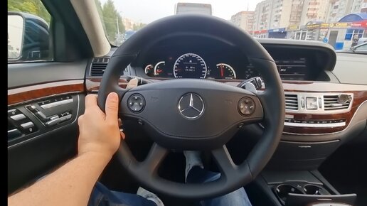 Мерс 63 AMG за рулем