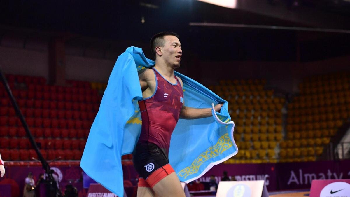    Борец Айдос Султангали:Национальный олимпийский комитет Республики Казахстан