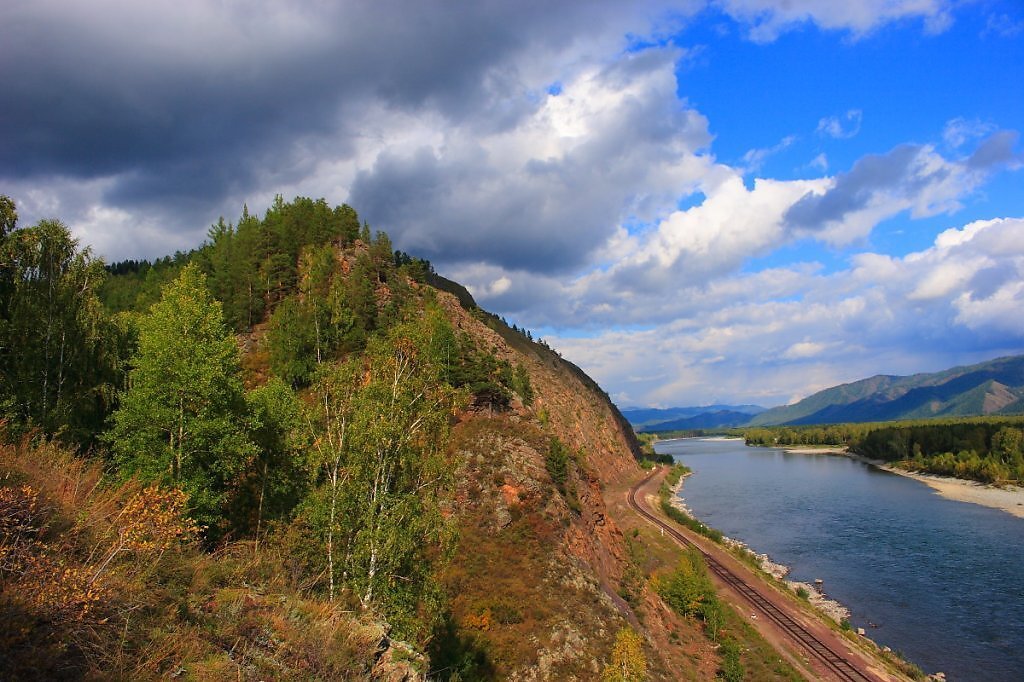 Река Абакан 