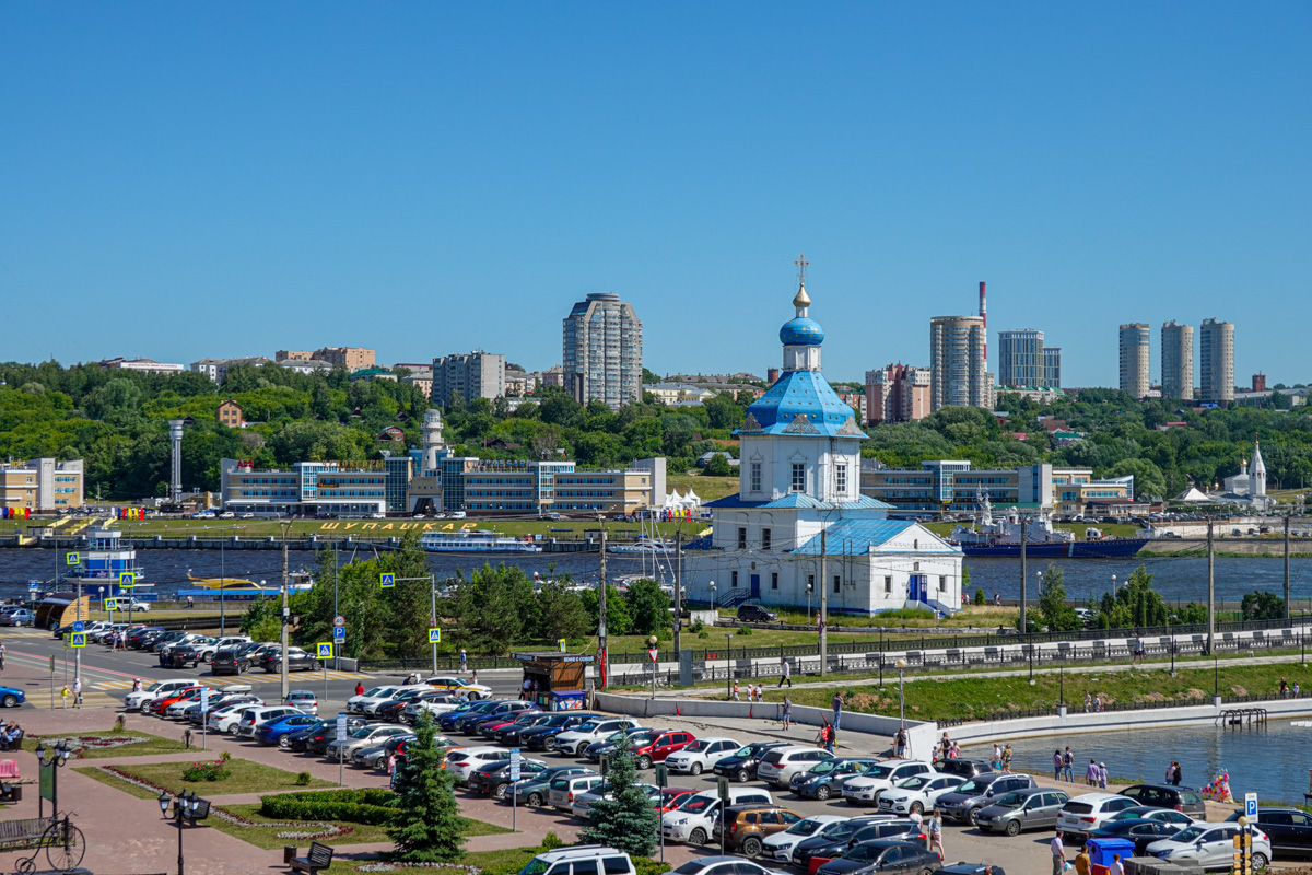 Чувашия. Чебоксары. Успенская церковь