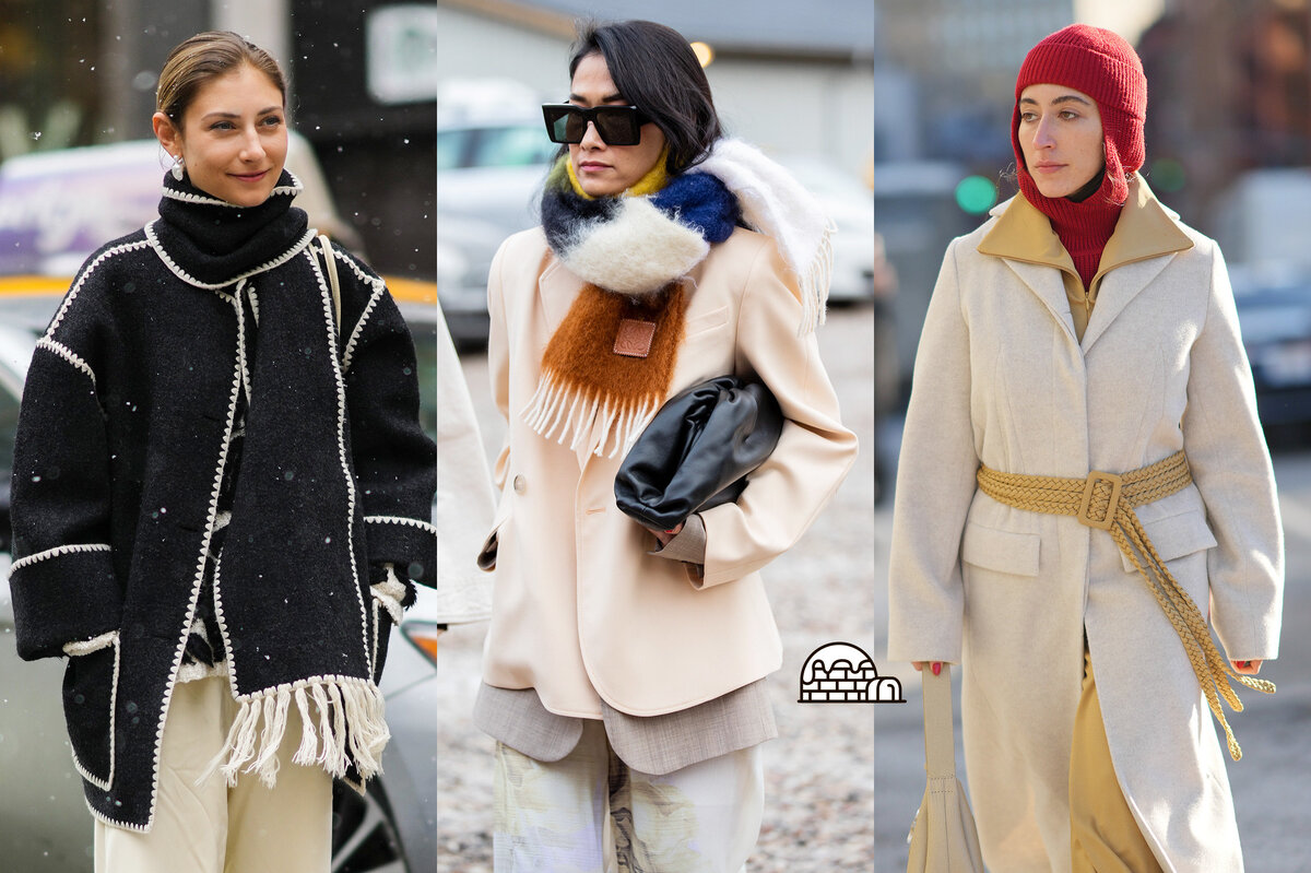     Красивые шарфы и шапки на зиму: самые фотогеничные модели, которые носят девушки со вкусом