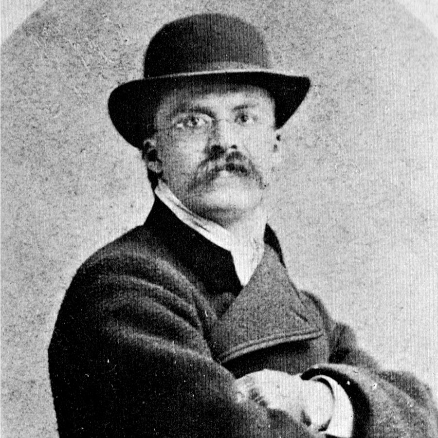 Фри́дрих Ви́льгельм Ни́цше, 1844-1900, немецкий мыслитель, классический филолог, композитор, поэт.