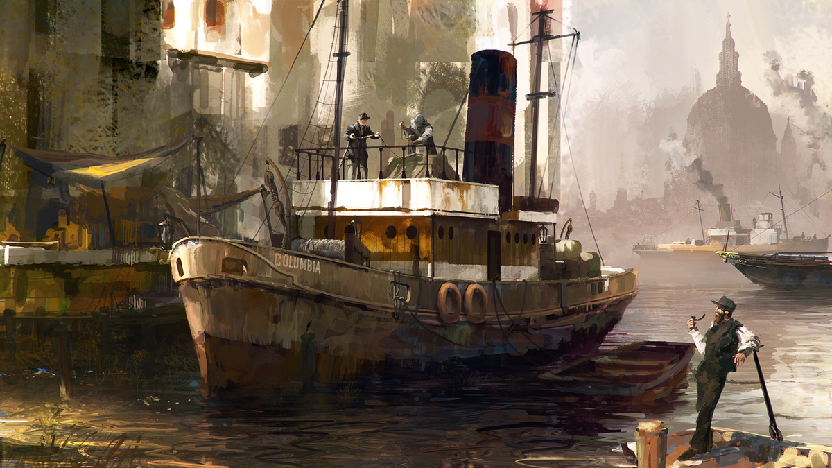 Ответь художник. Assassins Creed Syndicate Concept. Assassin's Creed Syndicate арт. Лучшие концепт арты. Assassins Boats.