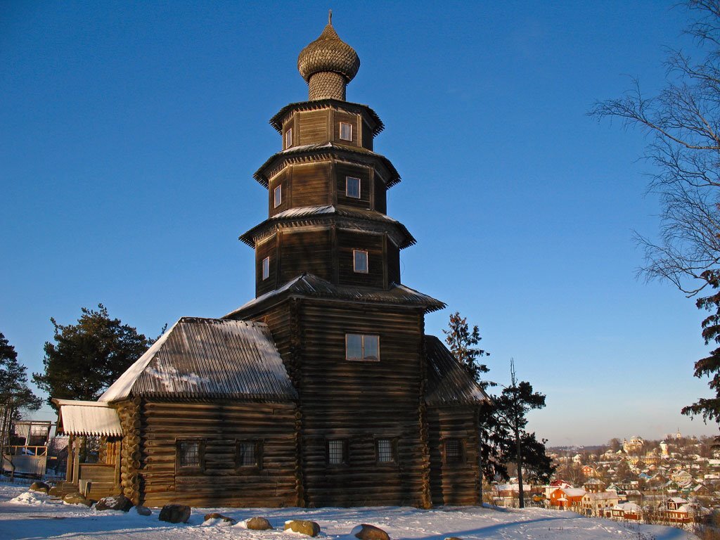 Деревянные церкви фото