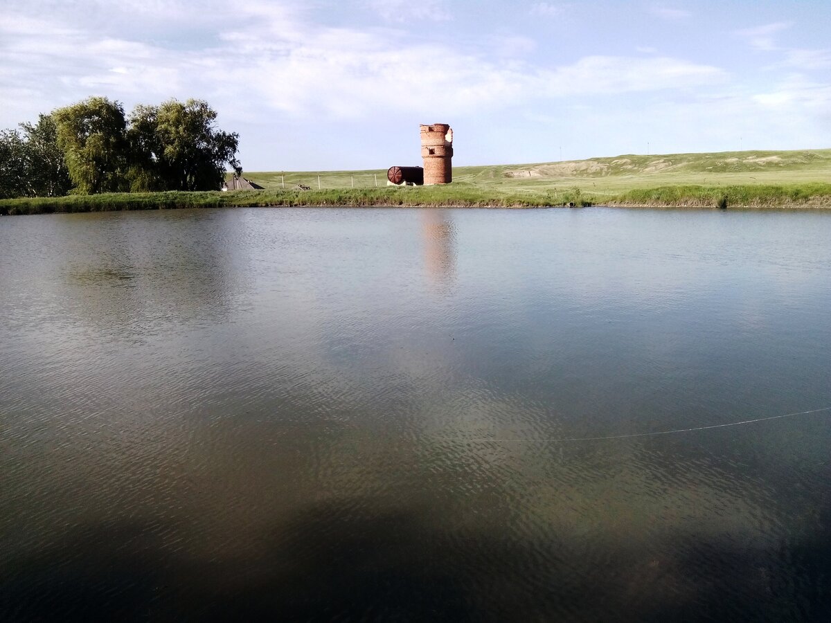 фото водоема в селе Кирпичном