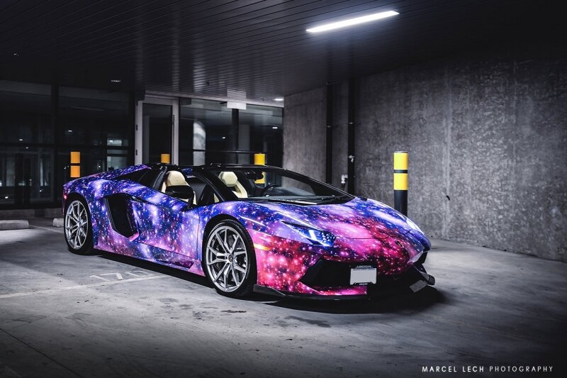 Lamborghini Aventador Galaxy