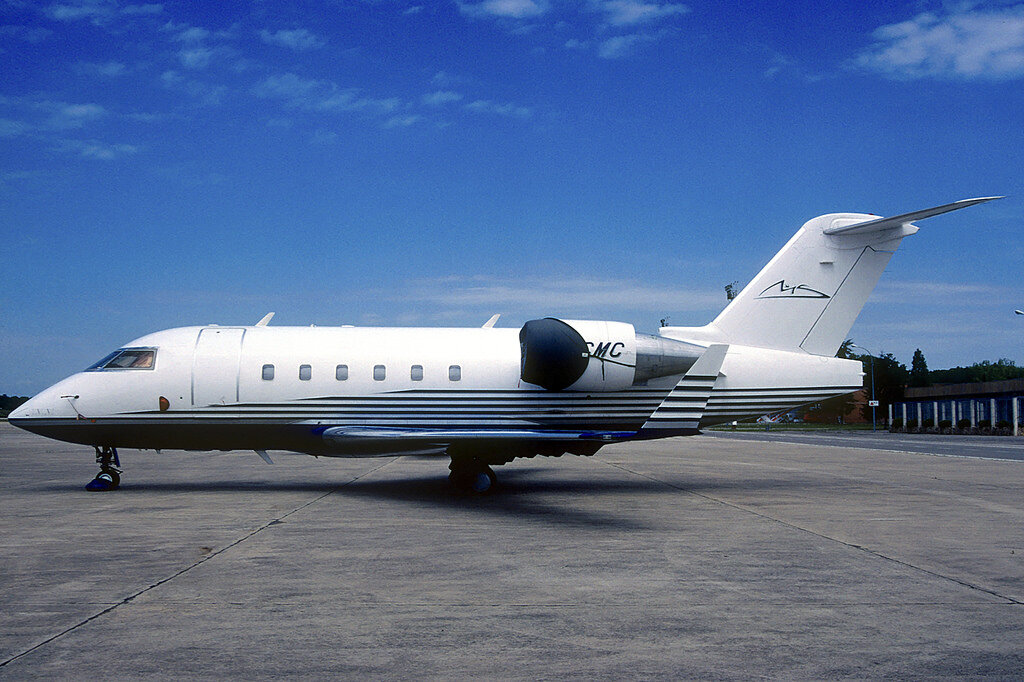 Bombardier Challenger 601-3A Михаэля Шумахера