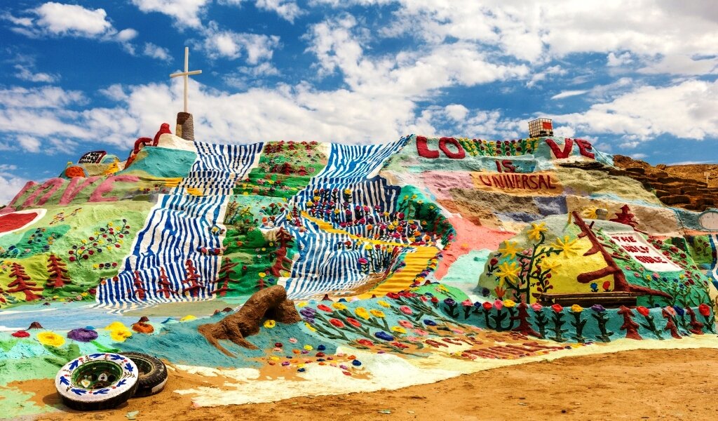 "Гора Спасения" в Калифорнии.