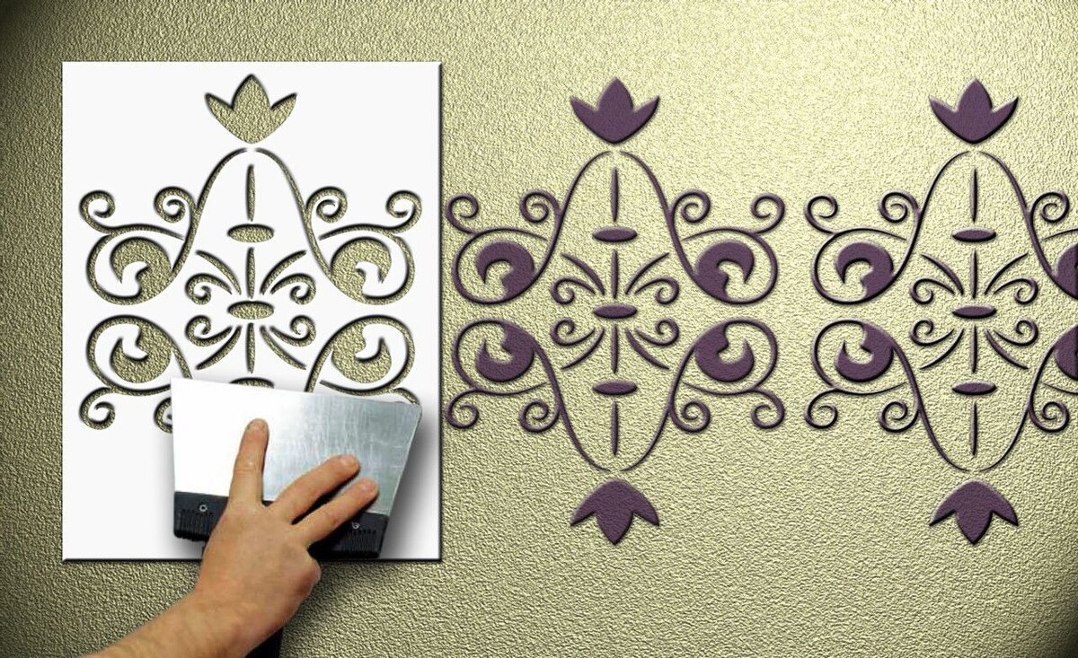 Трафареты для декора своими руками: шаблоны и особенности их изготовления