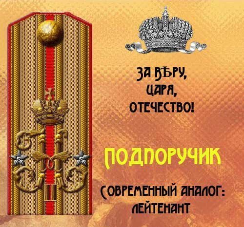 Звания царской и современной армии | Находки, война и старина | Дзен