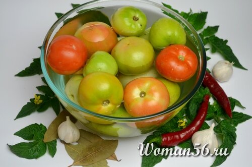 Маринованные зеленые помидоры - Простые рецепты - женский сайт