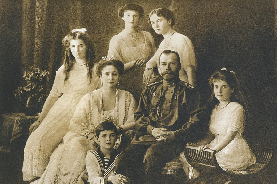 Семья царя Николая 2. Царская семья Романовых 1914. Императорская семья Николая 2.