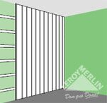 
Горизонтальное 
расположение вагонки
Наклонное 
расположение вагонки
Обшивка вагонкой 
нижней части стены
Вертикальное 
расположение вагонки