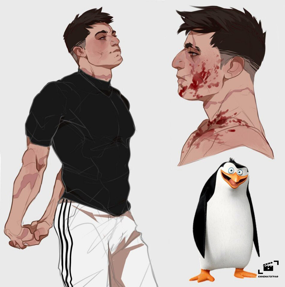 Penguins of madagascar human