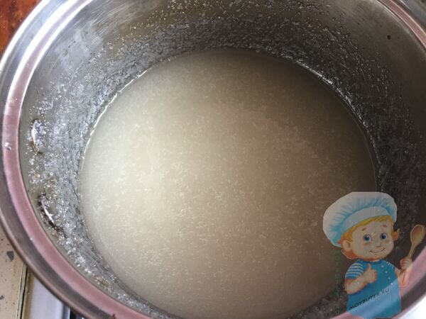 Добавляем красный краситель.