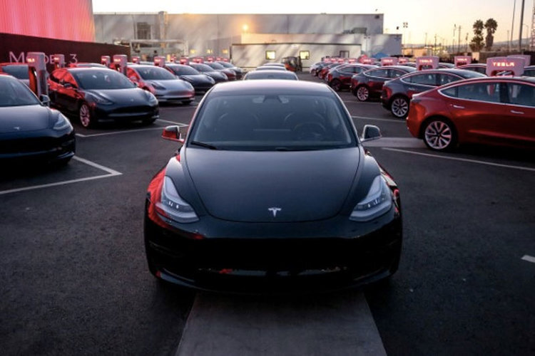 Tesla Model 3. Thomson Reuters