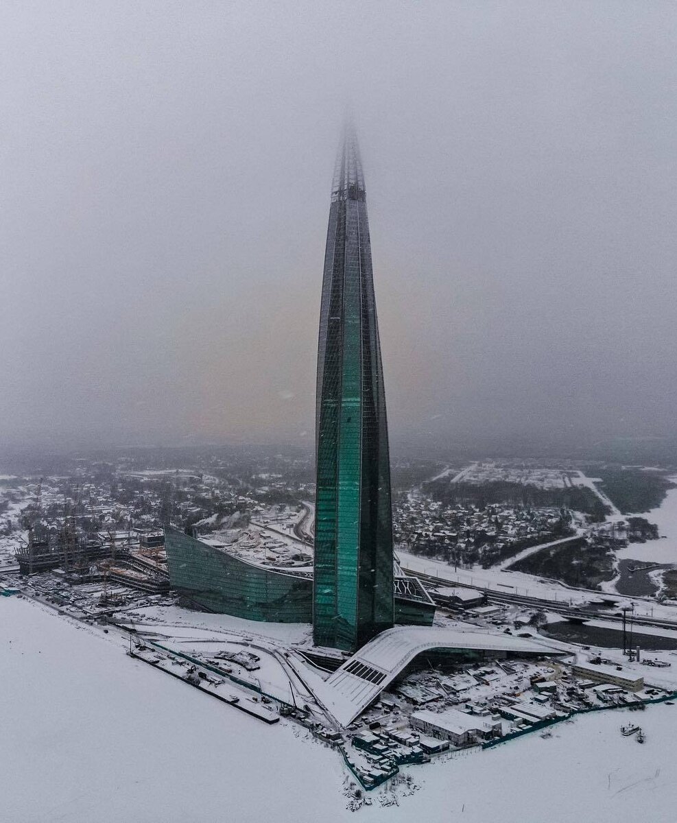Проект новой башни газпрома в санкт петербурге
