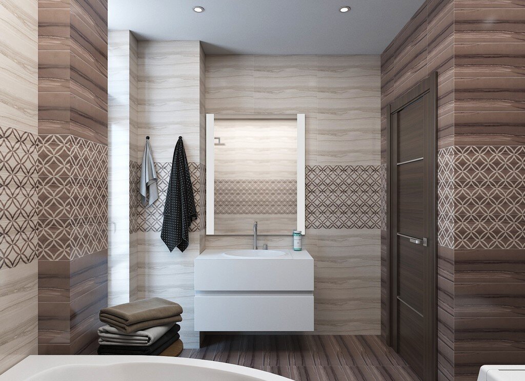 Дизайн-проект ванной от компании Домострой