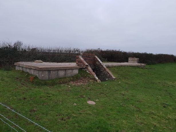 Бункер времён Второй Мировой на авиабазе Британии