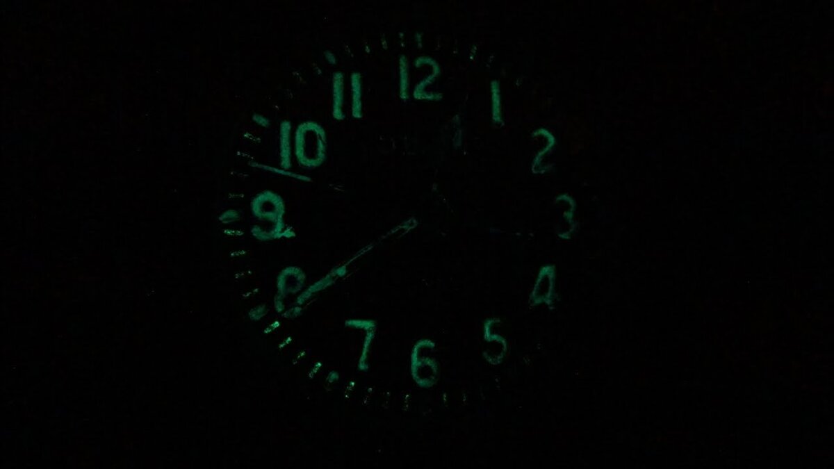 Мои часы примерно так же светились 