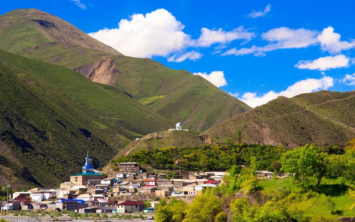 село Ахты - родина Шарвили