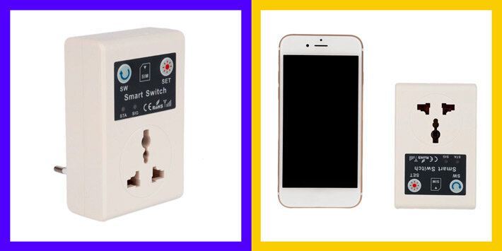 GSM розетка для дистанционного управления электропитанием