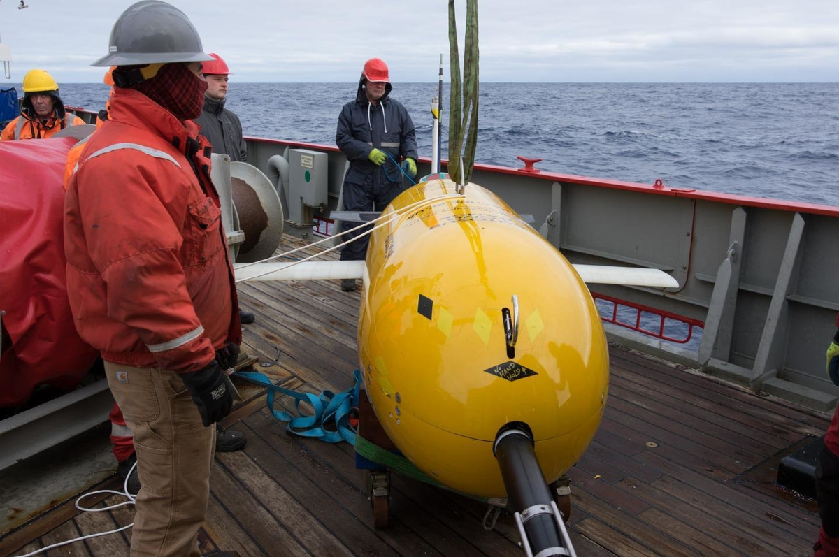 Беспилотная субмарина Boaty McBoatface провела успешную миссию. Повл Абрахамсен, Британская антарктическая служба