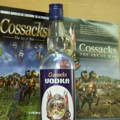 Водка "Козаки"