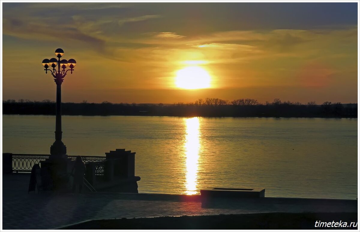 На Самарской набережной, самой большой в Поволжье