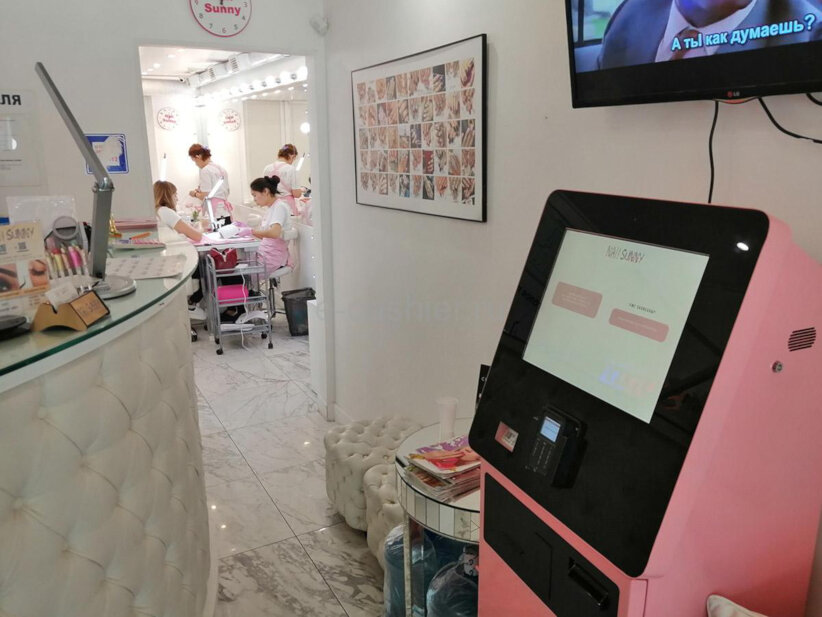 Электронный кассир в салоне красоты  «Nail Sunny»
