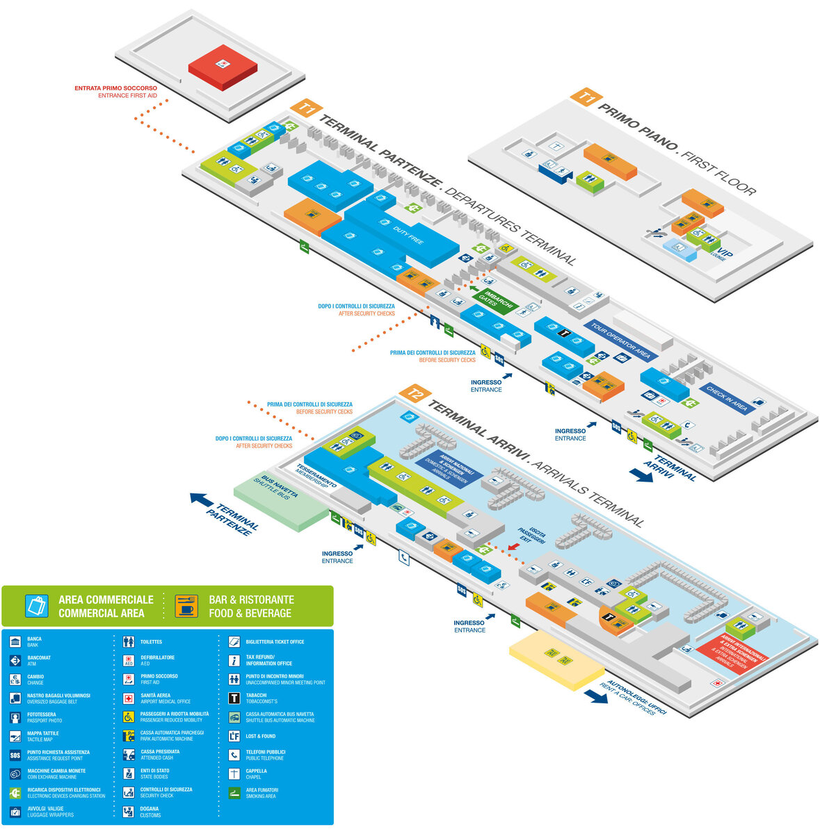 Официальная схема с сайта aeroportoverona.it