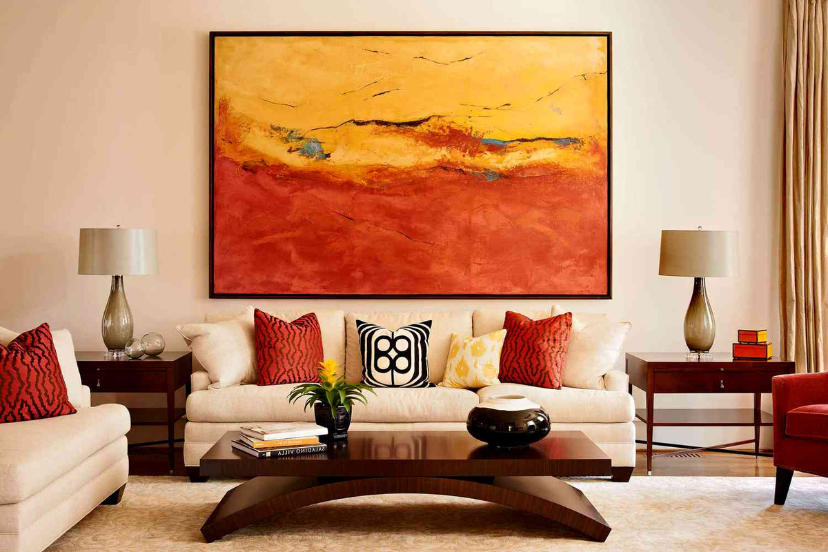 Картина в гостинной