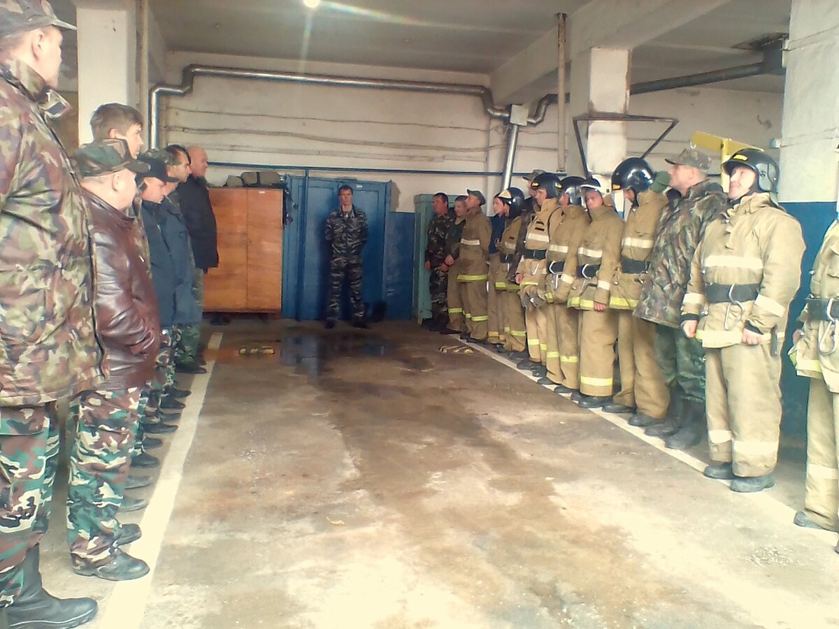 Развод дежурных караулов