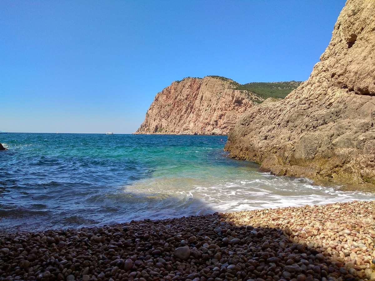 В любой самой серьезной статье должно быть время взглянуть на море. 07.2018 г. Мое фото