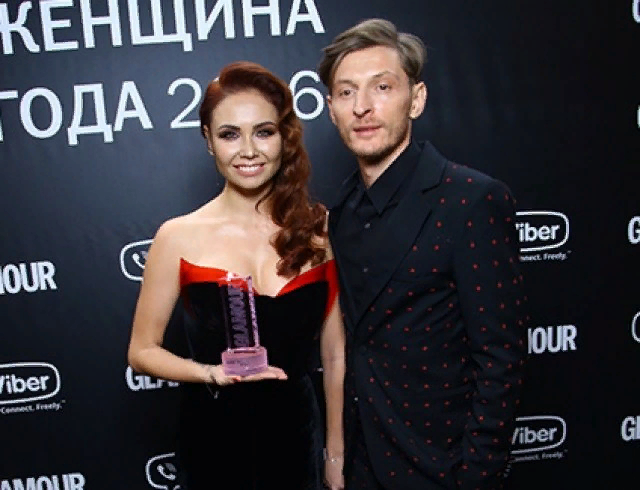 на церемонии "Женщина года!"