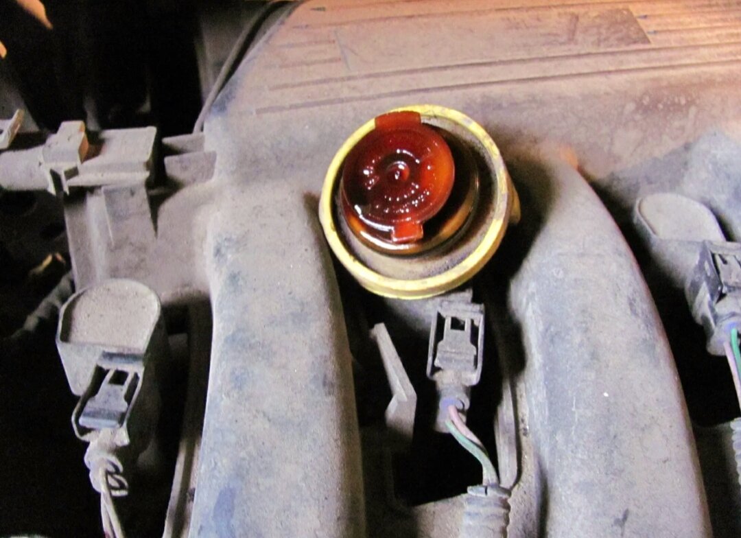 Нагар на крышке